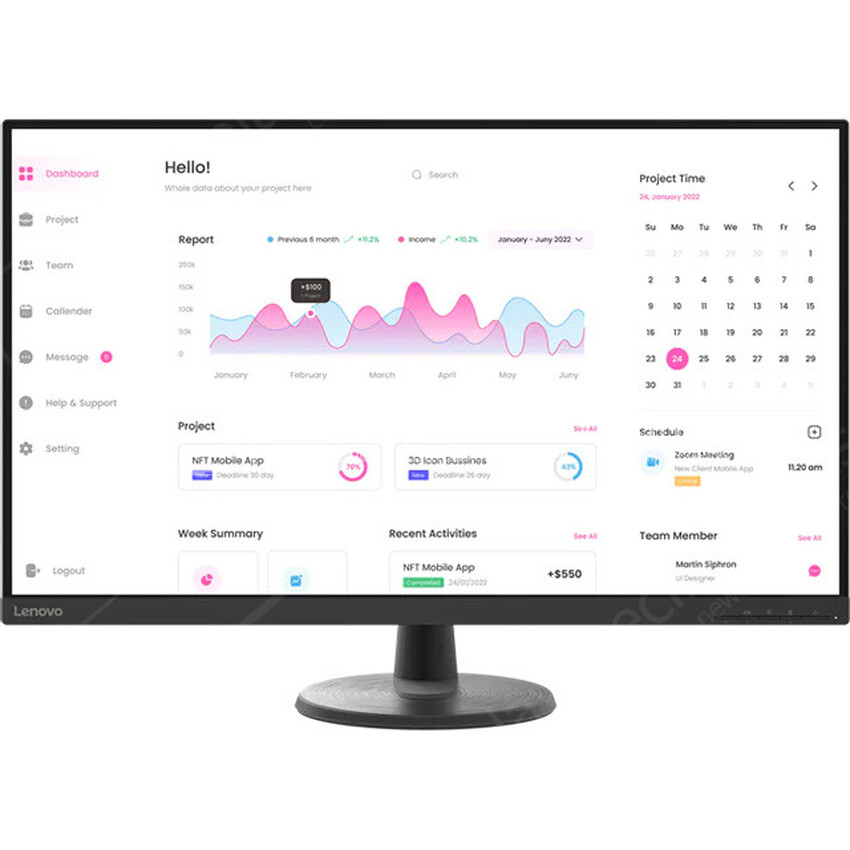 Lenovo D32-40 / 32'' Monitor VA| FHD| 60 Hz |