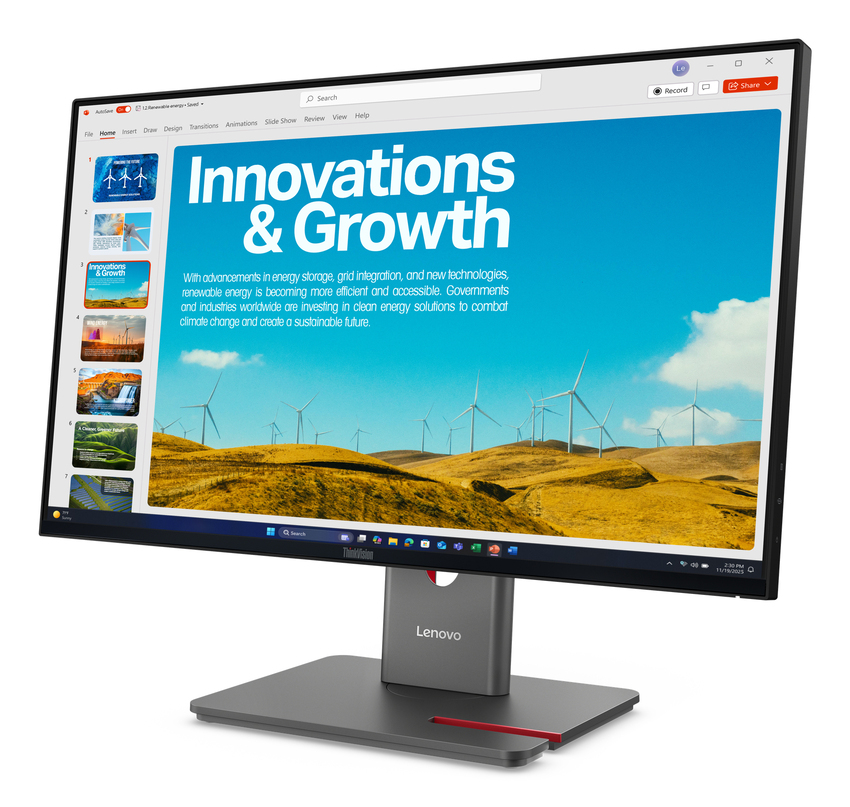 ThinkVision P24QD-40 QHD/DP/USB-C/IPS 24''